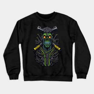 Cyborg Heads S02 D22 Crewneck Sweatshirt